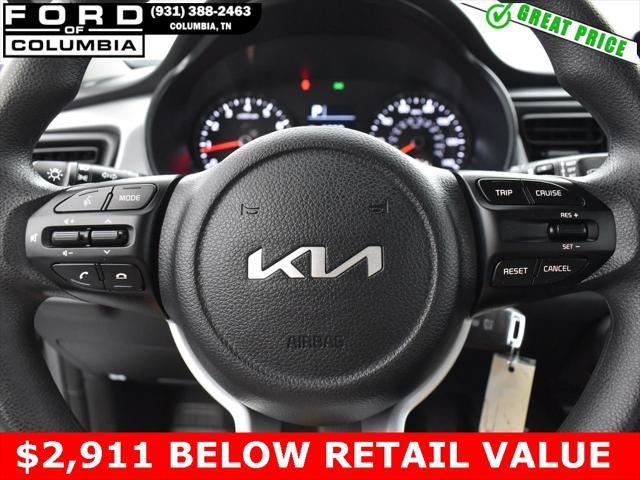 used 2022 Kia Rio car, priced at $15,328