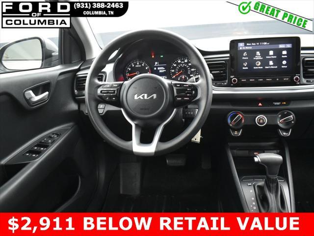 used 2022 Kia Rio car, priced at $15,328