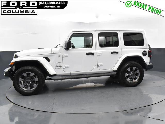 used 2018 Jeep Wrangler Unlimited car, priced at $24,927