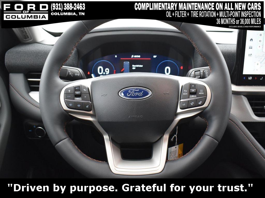 new 2025 Ford Explorer car, priced at $38,540