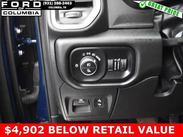 used 2022 Ram 1500 car, priced at $38,749