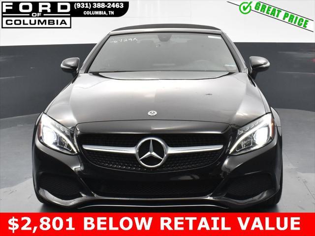 used 2018 Mercedes-Benz C-Class car, priced at $25,982