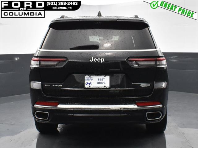 used 2021 Jeep Grand Cherokee L car, priced at $35,794