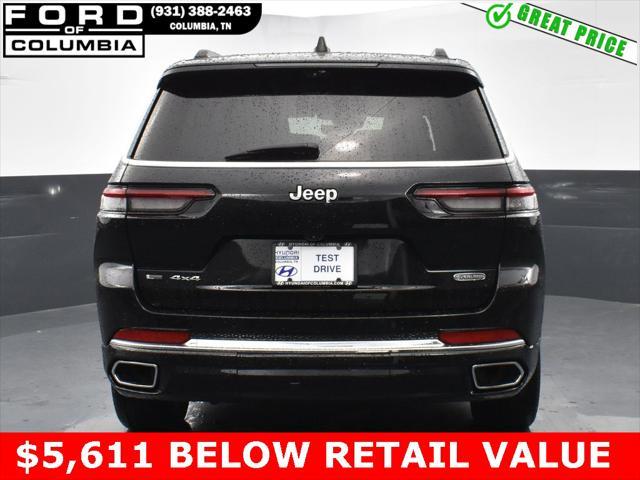 used 2021 Jeep Grand Cherokee L car, priced at $34,547