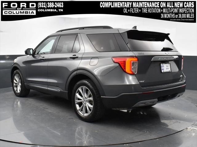 used 2021 Ford Explorer car, priced at $18,942
