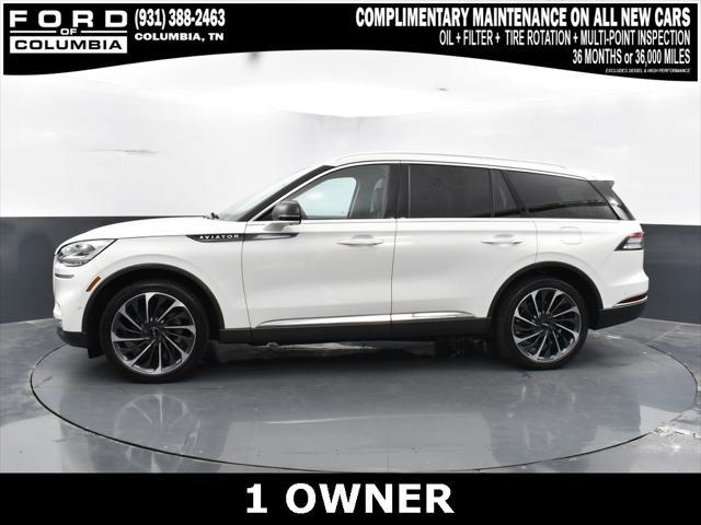used 2022 Lincoln Aviator car, priced at $41,898