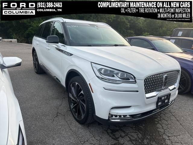 used 2022 Lincoln Aviator car, priced at $44,753