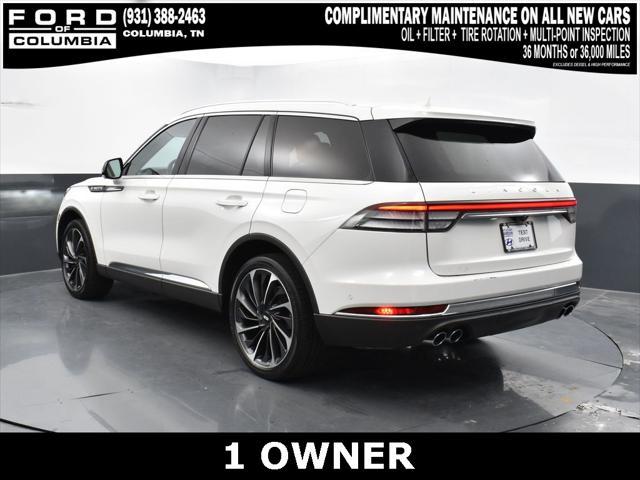 used 2022 Lincoln Aviator car, priced at $41,898