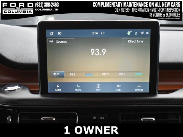 used 2022 Lincoln Aviator car, priced at $41,898