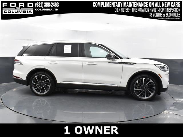used 2022 Lincoln Aviator car, priced at $41,898