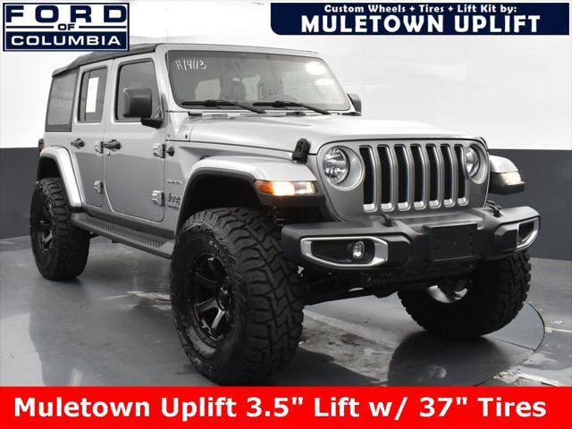 used 2020 Jeep Wrangler Unlimited car, priced at $32,806