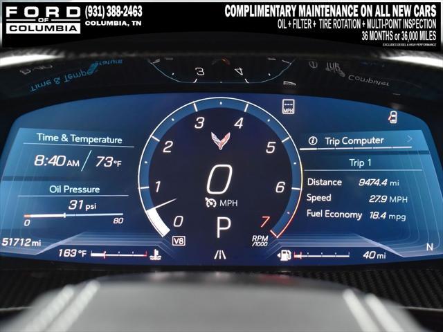 used 2022 Chevrolet Corvette car, priced at $69,584