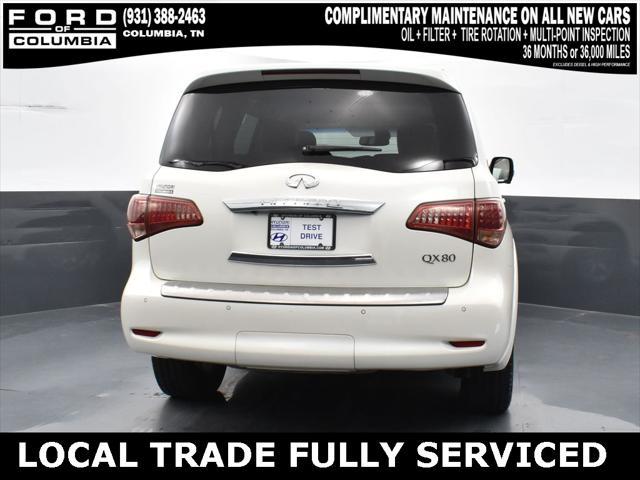 used 2016 INFINITI QX80 car, priced at $18,031