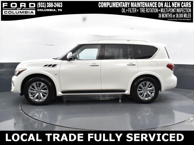 used 2016 INFINITI QX80 car, priced at $18,031