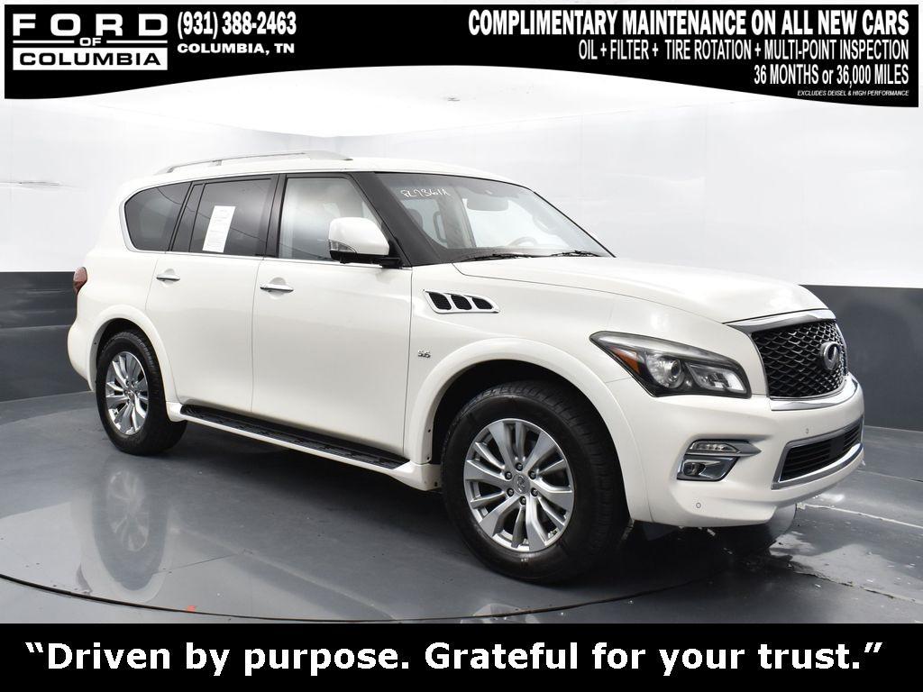 used 2016 INFINITI QX80 car, priced at $18,031