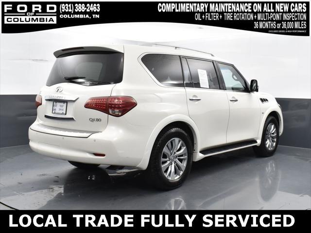 used 2016 INFINITI QX80 car, priced at $18,031