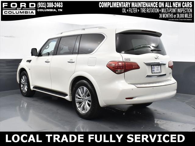 used 2016 INFINITI QX80 car, priced at $18,031