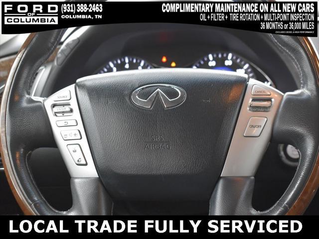 used 2016 INFINITI QX80 car, priced at $18,031
