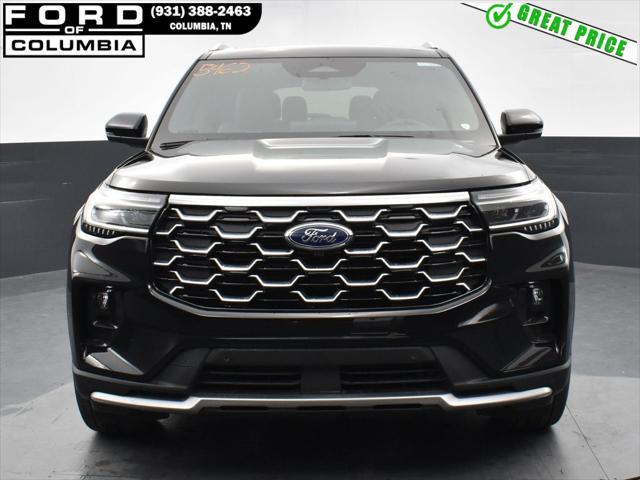 new 2025 Ford Explorer car, priced at $55,505