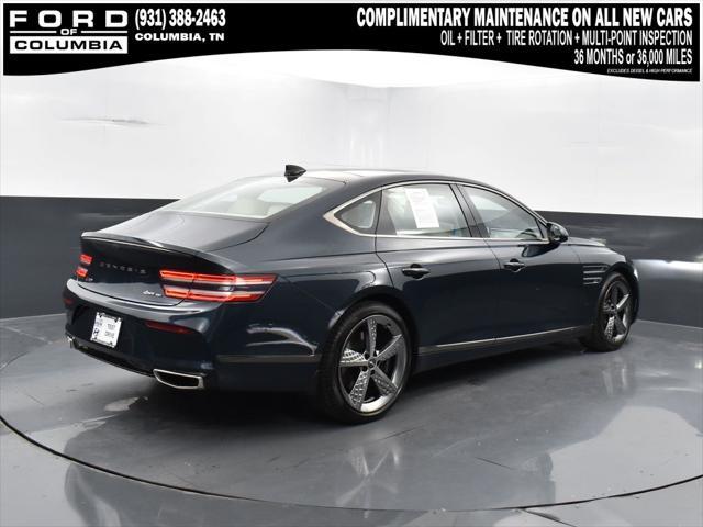 used 2023 Genesis G80 car, priced at $49,986