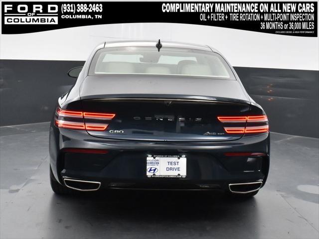 used 2023 Genesis G80 car, priced at $49,986