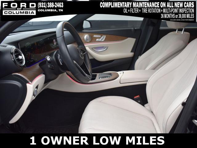 used 2023 Mercedes-Benz E-Class car, priced at $46,825