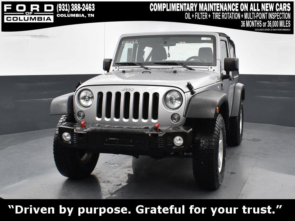 used 2016 Jeep Wrangler car, priced at $17,599