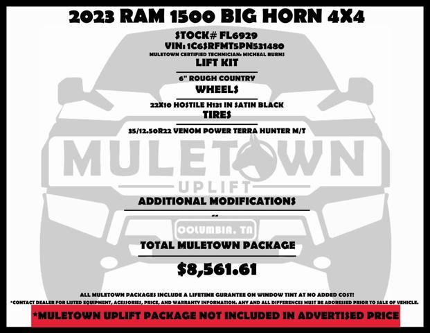 used 2023 Ram 1500 car, priced at $41,090