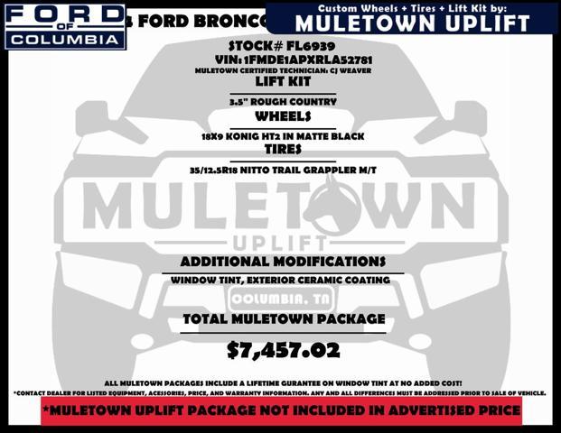 used 2024 Ford Bronco car, priced at $41,609