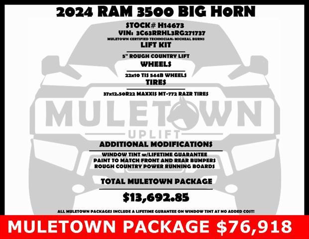 used 2024 Ram 3500 car, priced at $73,899