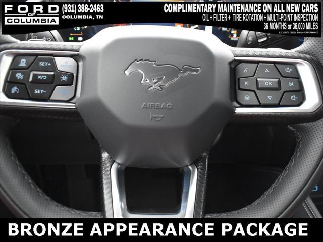 new 2025 Ford Mustang car, priced at $58,425