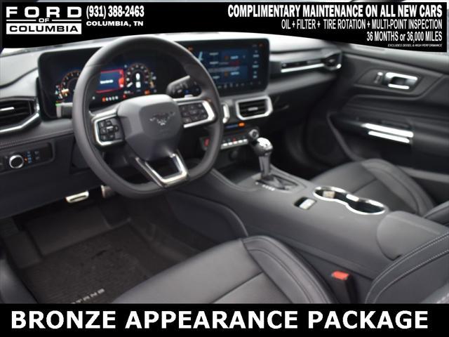 new 2025 Ford Mustang car, priced at $58,425