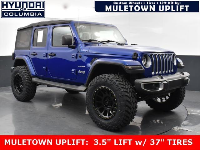 used 2018 Jeep Wrangler Unlimited car, priced at $28,157