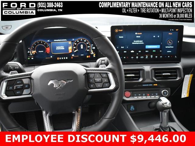 new 2025 Ford Mustang car, priced at $42,999