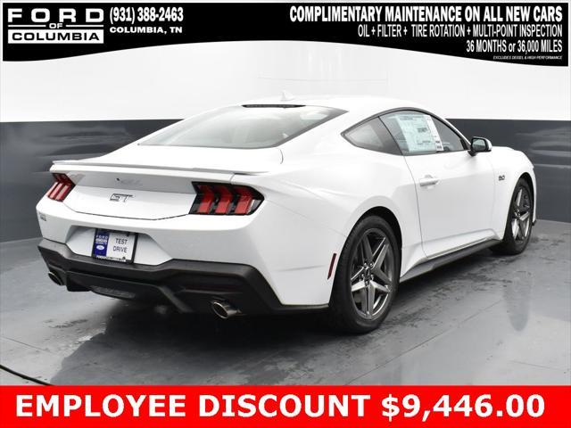 new 2025 Ford Mustang car, priced at $42,999