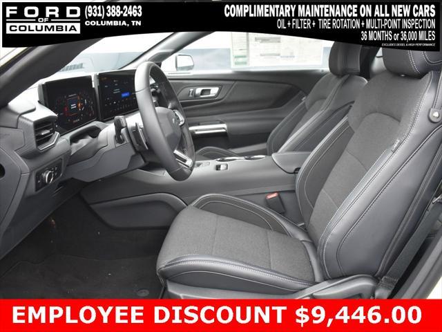 new 2025 Ford Mustang car, priced at $42,999
