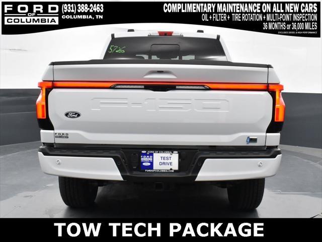 new 2025 Ford F-150 Lightning car, priced at $73,385