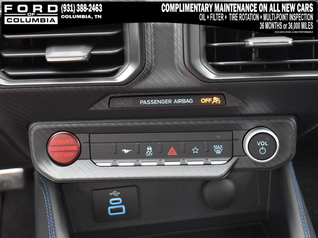 new 2025 Ford Mustang car, priced at $77,985