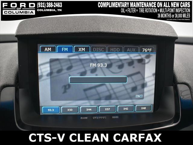 used 2014 Cadillac CTS-V car, priced at $35,704