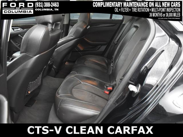 used 2014 Cadillac CTS-V car, priced at $35,704