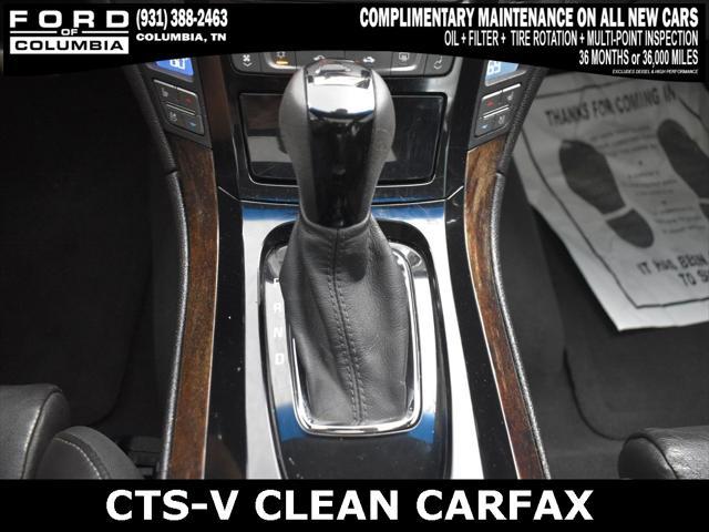 used 2014 Cadillac CTS-V car, priced at $35,704