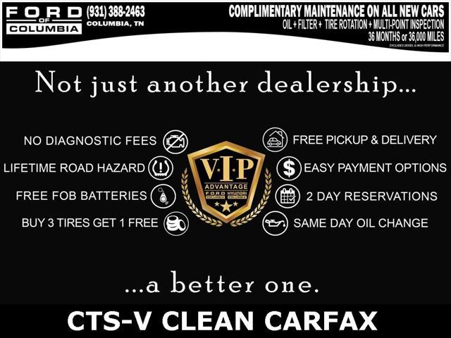 used 2014 Cadillac CTS-V car, priced at $35,704