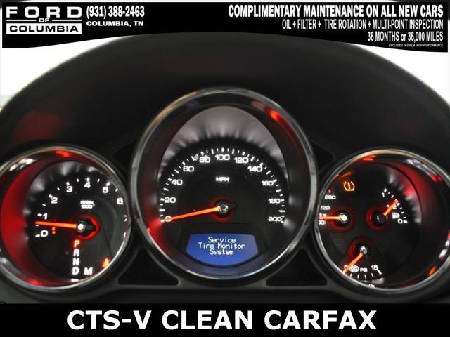used 2014 Cadillac CTS-V car, priced at $35,704
