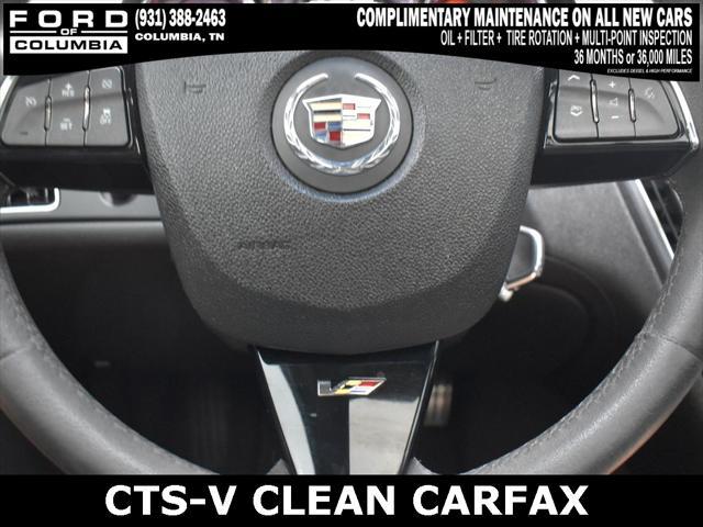 used 2014 Cadillac CTS-V car, priced at $35,704