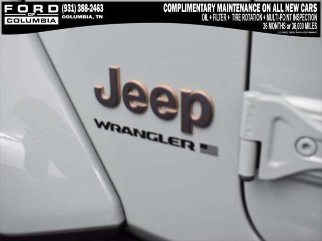 used 2023 Jeep Wrangler car, priced at $75,642