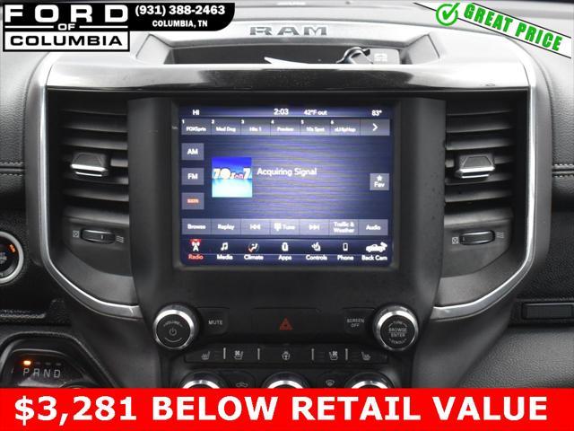 used 2021 Ram 1500 car, priced at $41,996