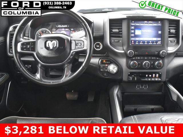 used 2021 Ram 1500 car, priced at $41,996