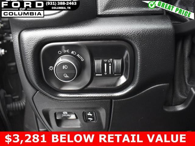 used 2021 Ram 1500 car, priced at $41,996