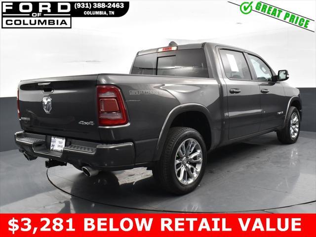 used 2021 Ram 1500 car, priced at $41,996