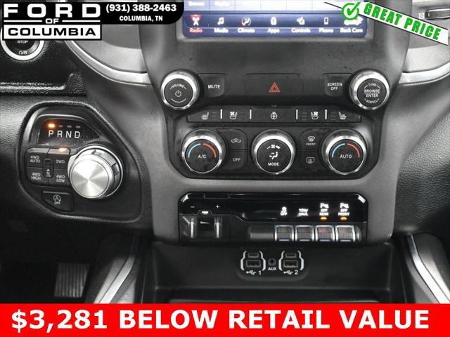 used 2021 Ram 1500 car, priced at $41,996